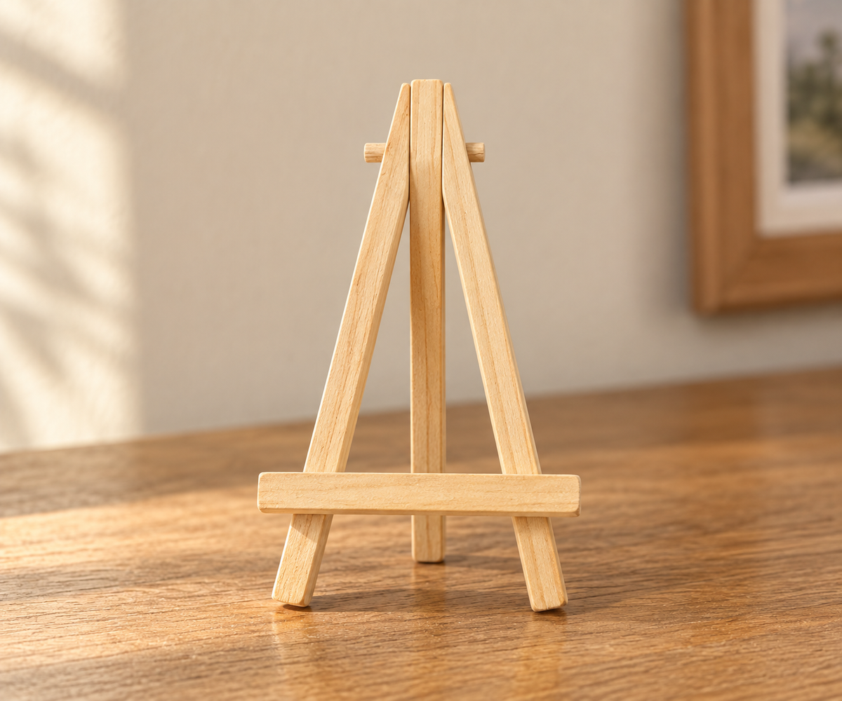 Un support pour poser sa plaque