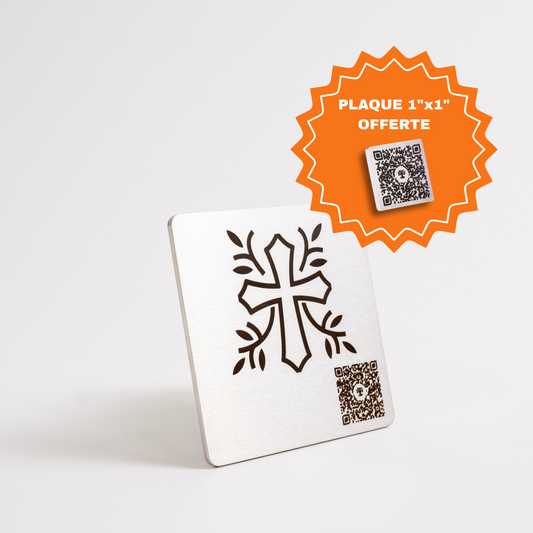 Photo produit d'une plaque gratuite